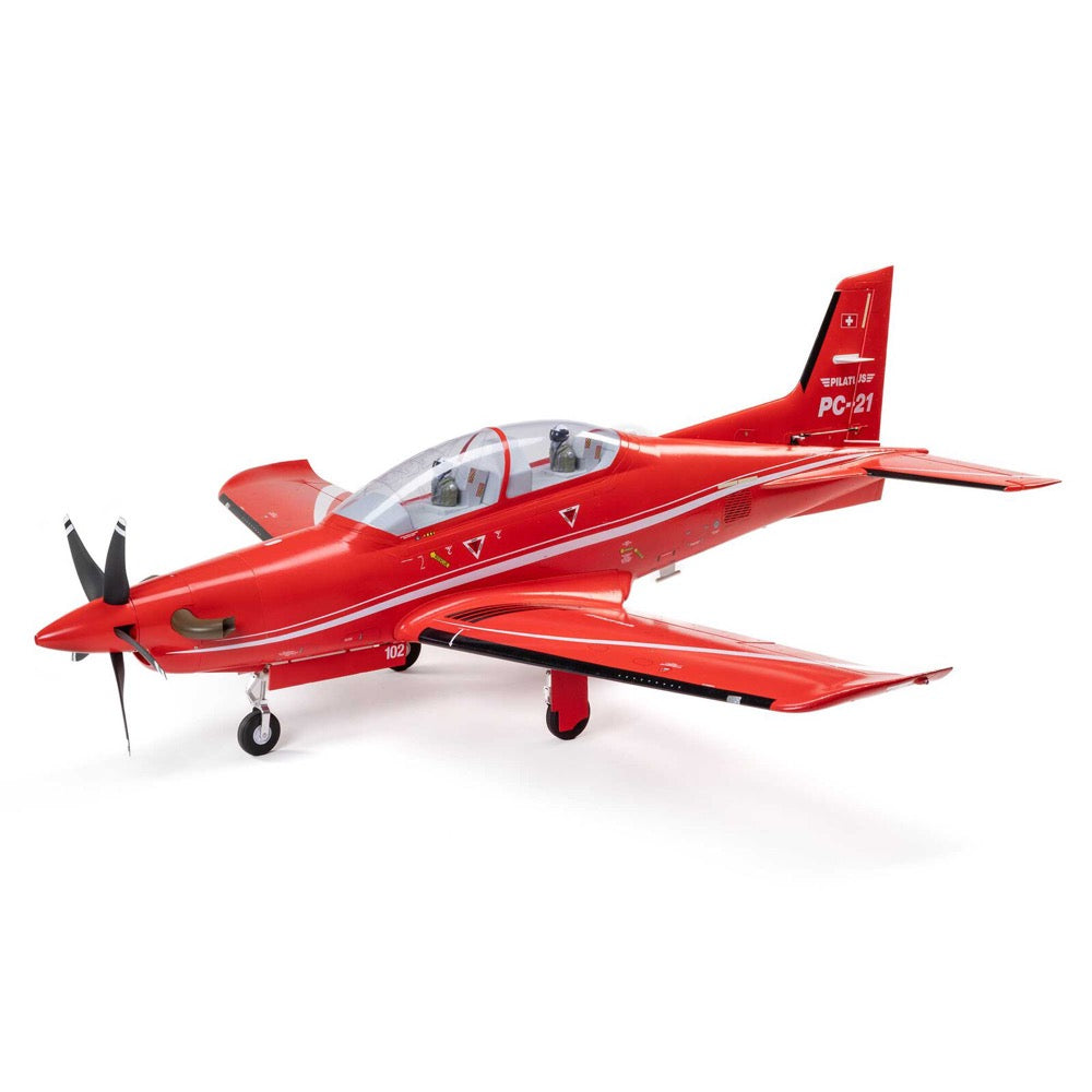 E-Flite Pilatus PC-21 1.3m BNF Basic RC Plane with AS3X+ and SAFE Select
