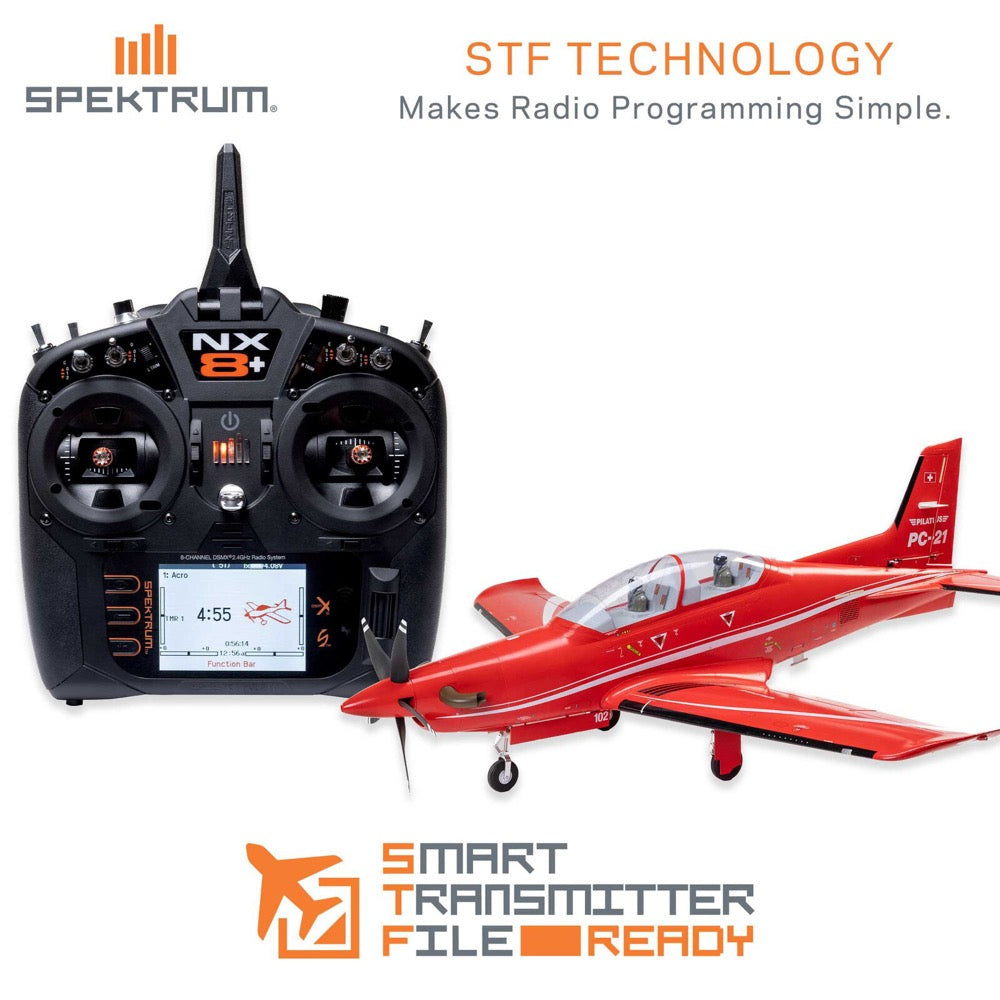 E-Flite Pilatus PC-21 1.3m BNF Basic RC Plane with AS3X+ and SAFE Select