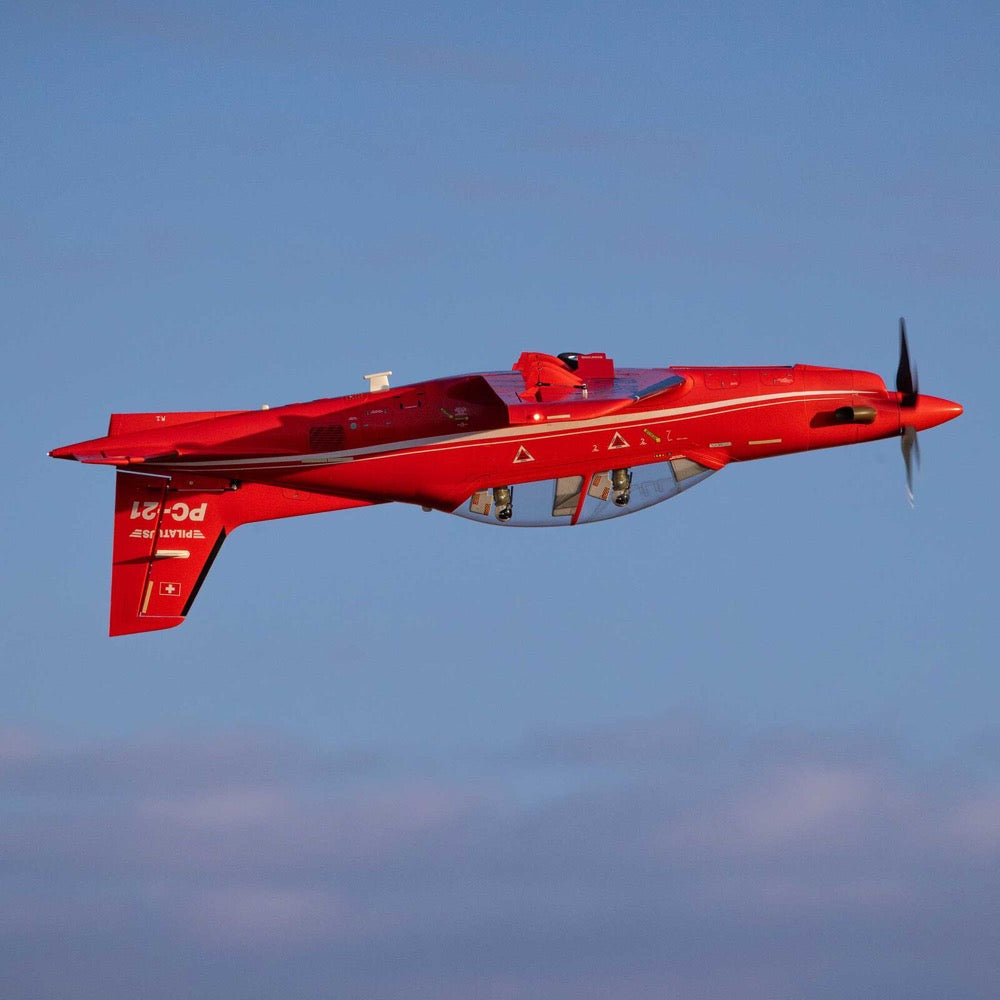 E-Flite Pilatus PC-21 1.3m BNF Basic RC Plane with AS3X+ and SAFE Select