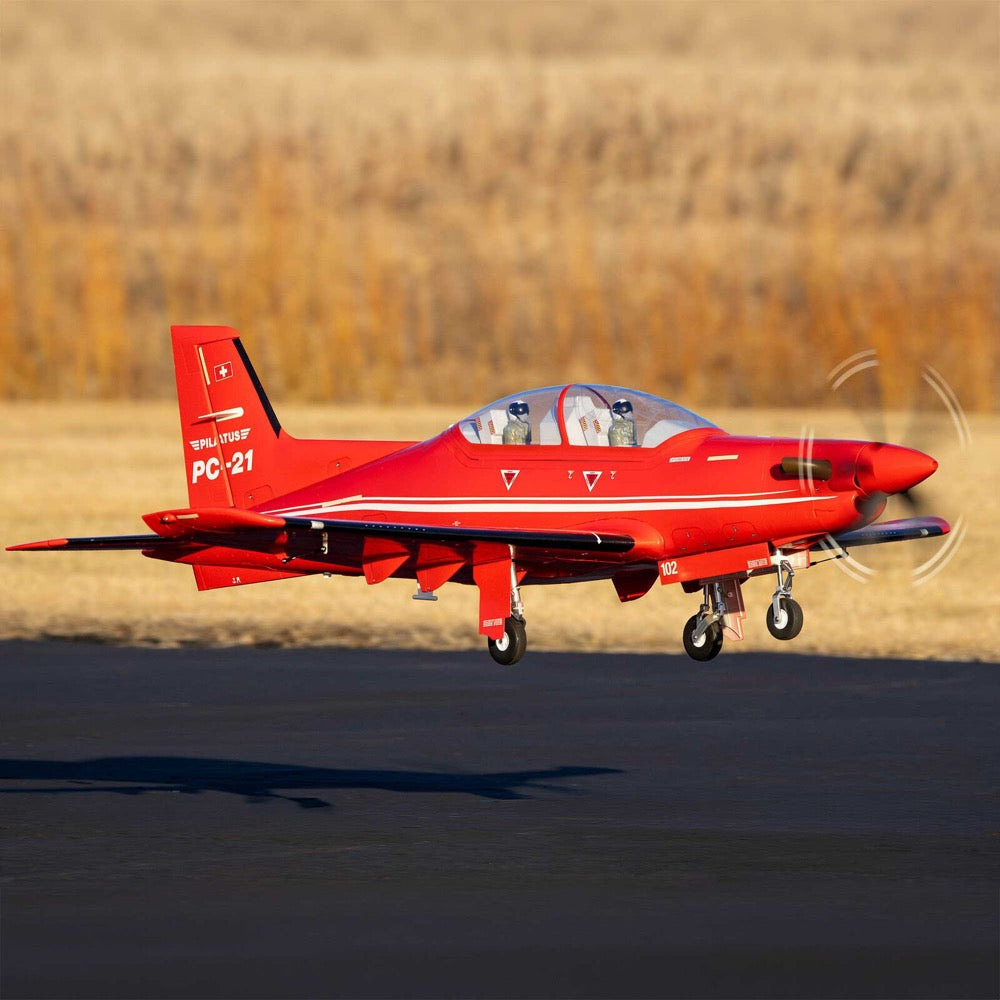 E-Flite Pilatus PC-21 1.3m BNF Basic RC Plane with AS3X+ and SAFE Select