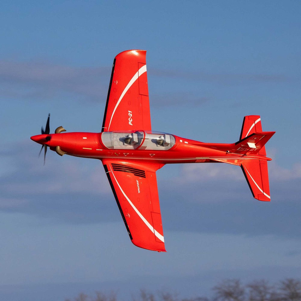 E-Flite Pilatus PC-21 1.3m BNF Basic RC Plane with AS3X+ and SAFE Select