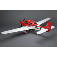 E-Flite Cirrus SR22T Red 1.5m V2 RC Plane (BNF Basic) EFL15950