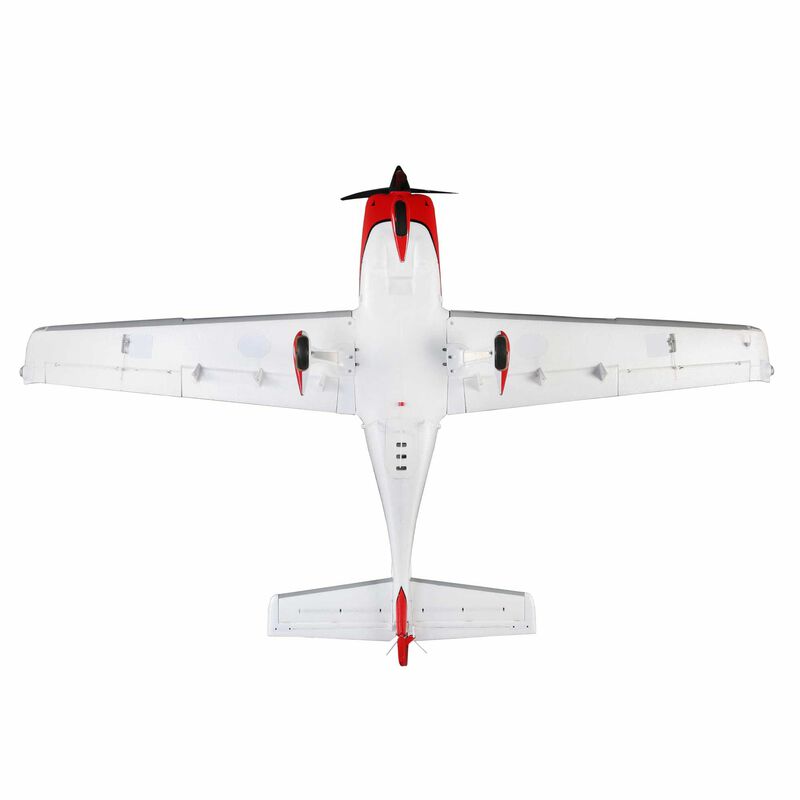 E-Flite Cirrus SR22T Red 1.5m V2 RC Plane (BNF Basic) EFL15950