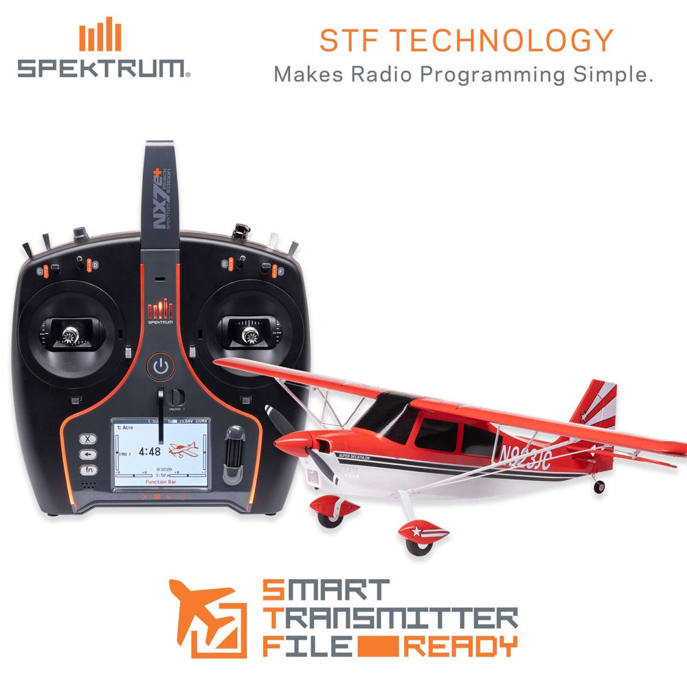 E-Flite Super Decathlon 1.2m RC Plane (BNF Basic)