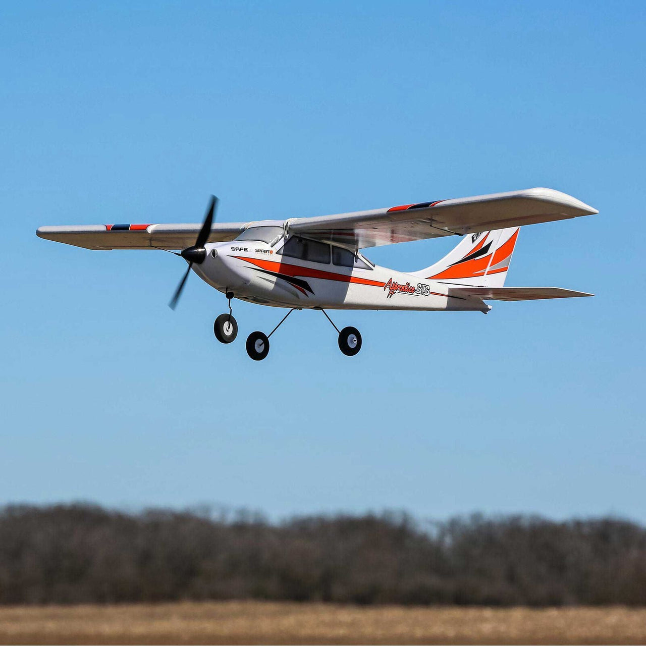 E Flite Rtf E-Flite Apprentice STS 1.5m Trainer RC Plane with SAFE Technology RTF ...