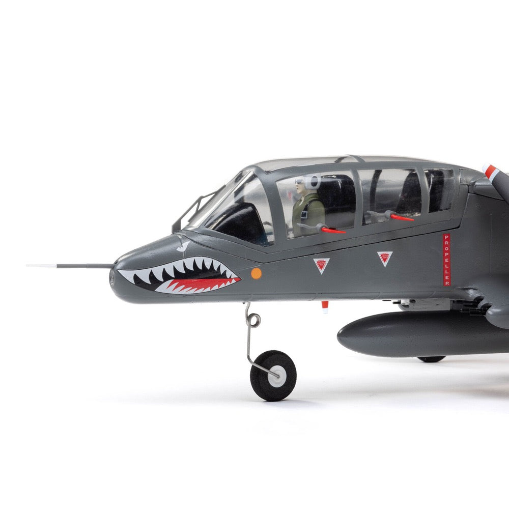 E-Flite Micro OV-10 Bronco 645mm BNF Basic with AS3X and SAFE Select