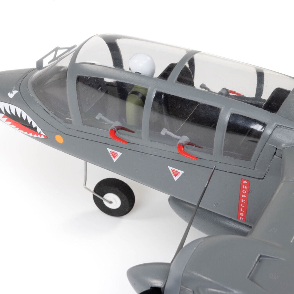 E-Flite Micro OV-10 Bronco 645mm BNF Basic with AS3X and SAFE Select