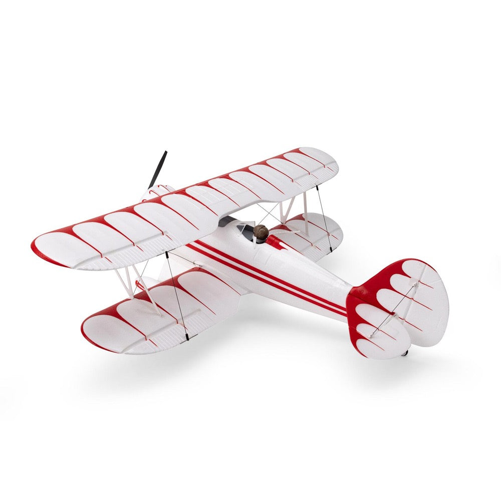 E-Flite UMX WACO RC Plane BNF Basic with AS3X and SAFE Select White EFLU53550