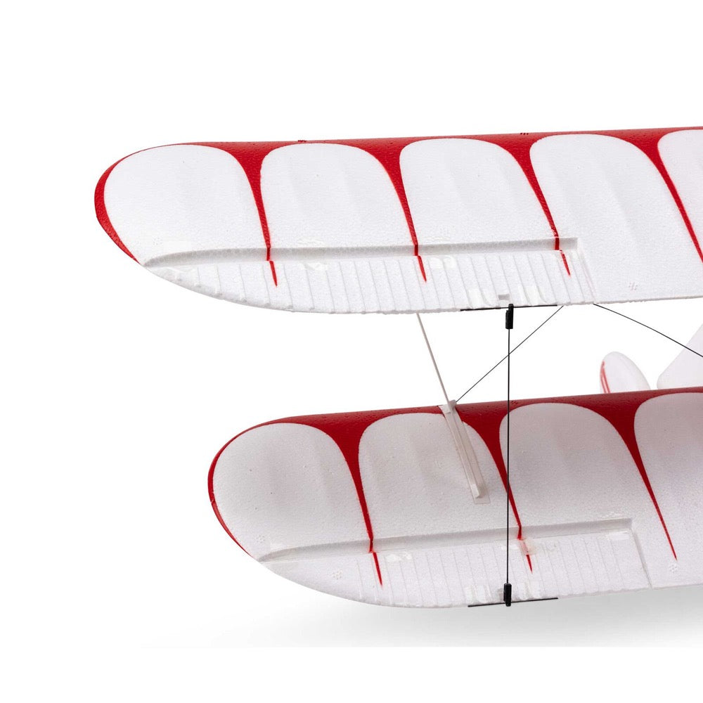 E-Flite UMX WACO RC Plane BNF Basic with AS3X and SAFE Select White EFLU53550