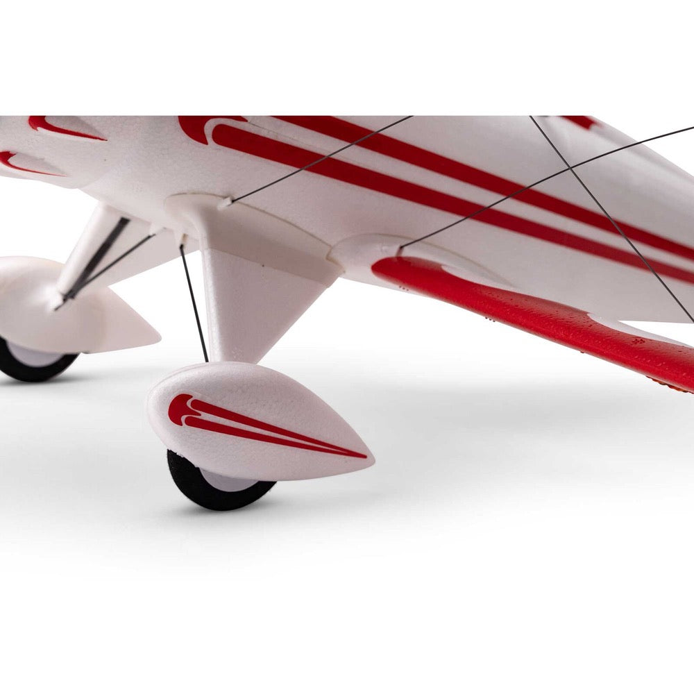 E-Flite UMX WACO RC Plane BNF Basic with AS3X and SAFE Select White EFLU53550