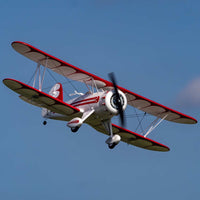 E-Flite UMX WACO RC Plane BNF Basic with AS3X and SAFE Select White EFLU53550