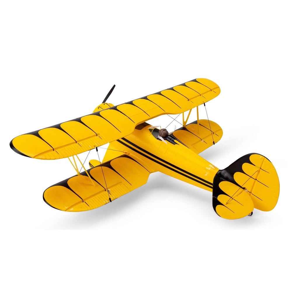 E-Flite UMX WACO RC Plane BNF Basic with AS3X and SAFE Select Yellow EFLU53550