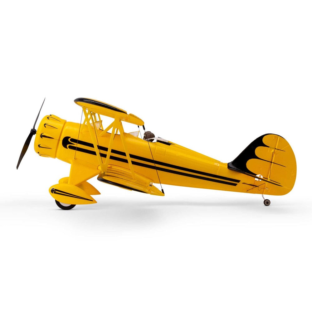 E-Flite UMX WACO RC Plane BNF Basic with AS3X and SAFE Select Yellow EFLU53550