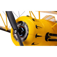 E-Flite UMX WACO RC Plane BNF Basic with AS3X and SAFE Select Yellow EFLU53550