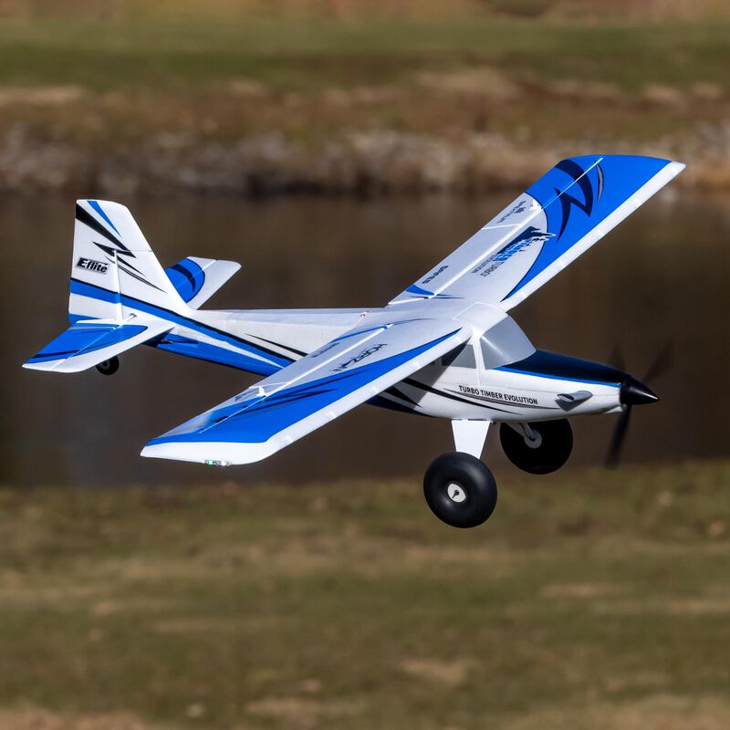 E-Flite UMX Turbo Timber Evolution RC Plane (BNF Basic) EFLU8950