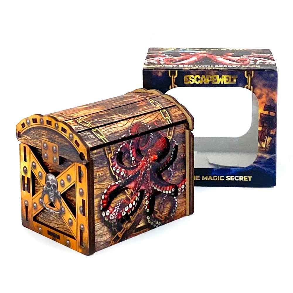 Escape Welt Assembled Art Pirate's Treasure Chest