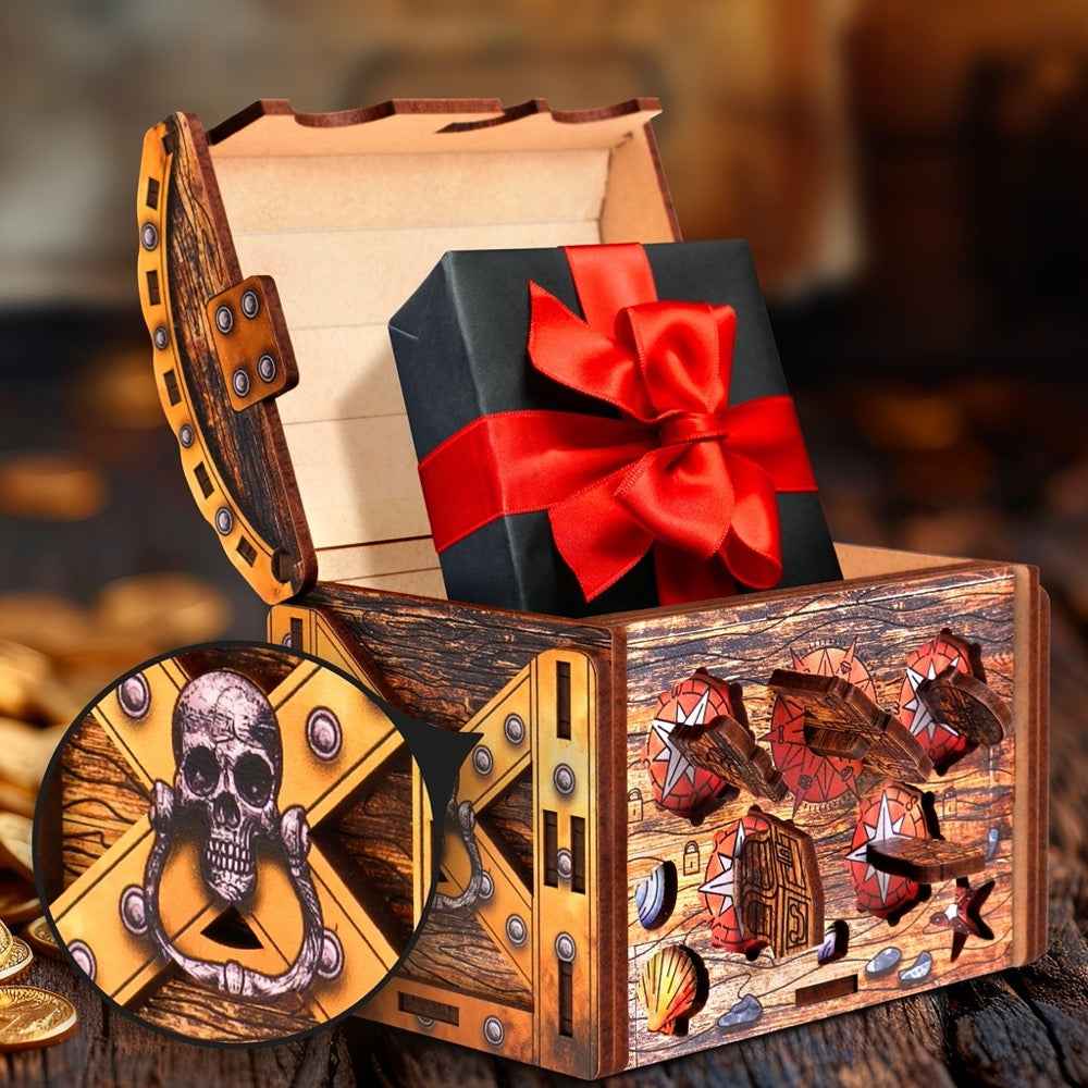 Escape Welt Assembled Art Pirate's Treasure Chest