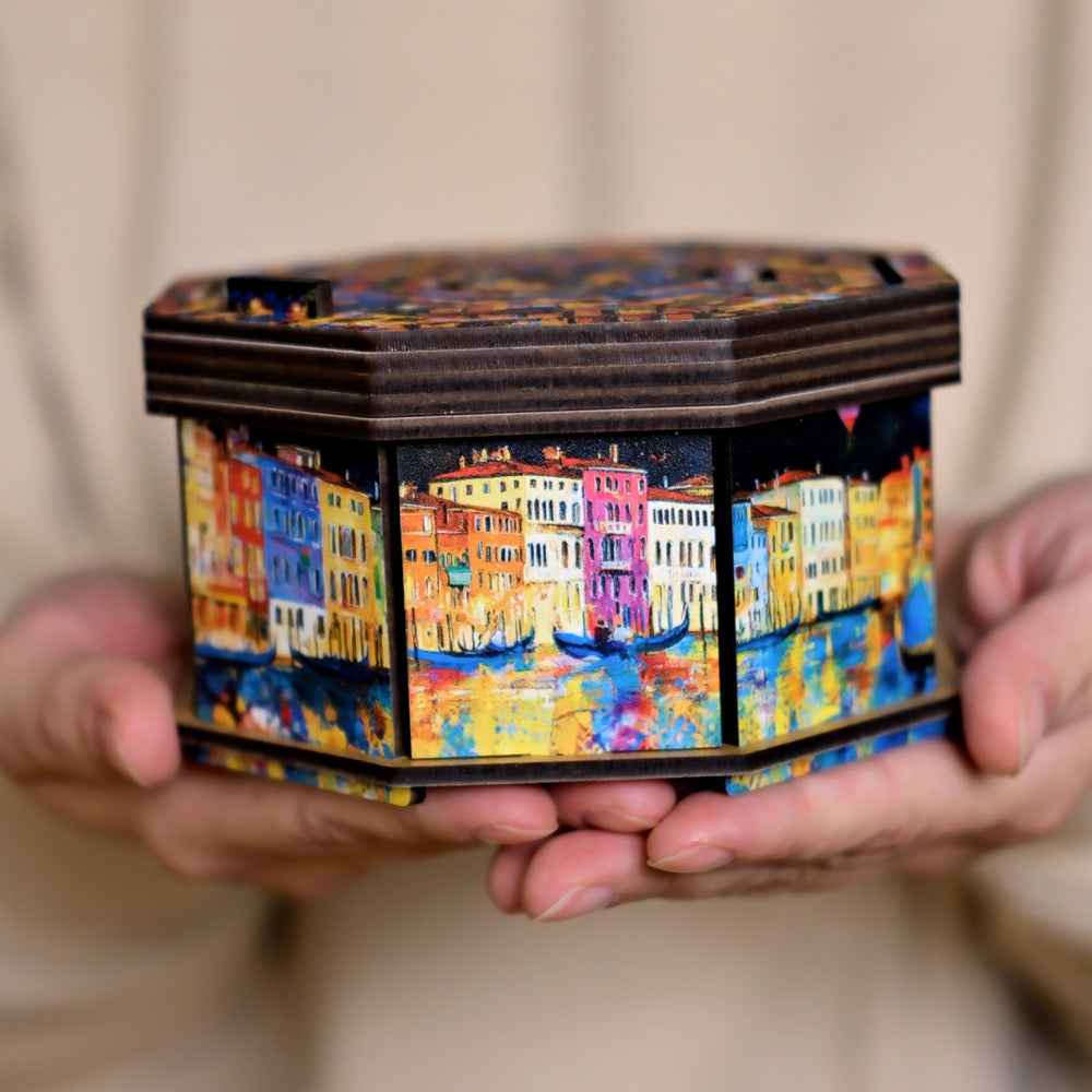 Escape Welt Assembled Art Secret Maze Box