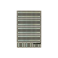DCC Concepts ESP-TRACK1.0 Pre-Etched Sleepers 1.0mm (4mm scale) - Straight Track