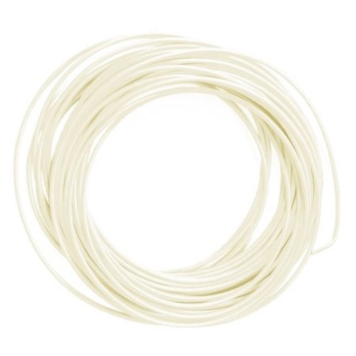 ESU 51940 Super Thin Cable 0.5mm Diameter AWG36 10M Bundle White Colour