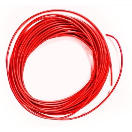 ESU 51943 Super Thin Cable 0.5mm Diameter AWG36 10M Bundle Red Colour