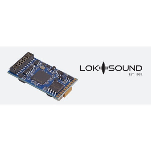 ESU 58419 LokSound 5 DCC/MM/SX/M4 Blank Decoder 21MTC Retail With Speaker 11x15mm Gauge 0 H0