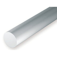 Evergreen 00214 Styrene Rod 0.125 x 14in / 3.2mm x 36cm - 4
