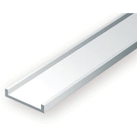 Evergreen 00265 Styrene Channel .156in/4.0mm 14in/35cm - 4