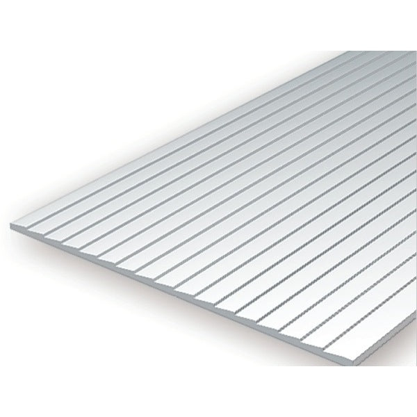 Evergreen 04041 Styrene Clapboard Spacing 0.040 x 6 x 12in / 1mm x 15cm x 30cm - 1