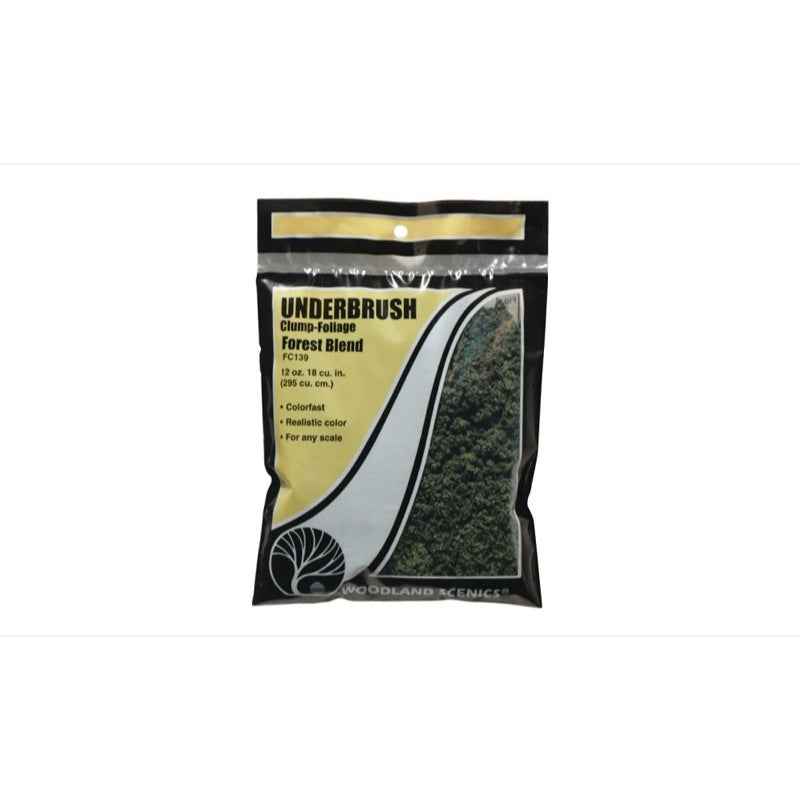 Woodland Scenics FC139 Forest Blend Underbrush Clump-Foliage
