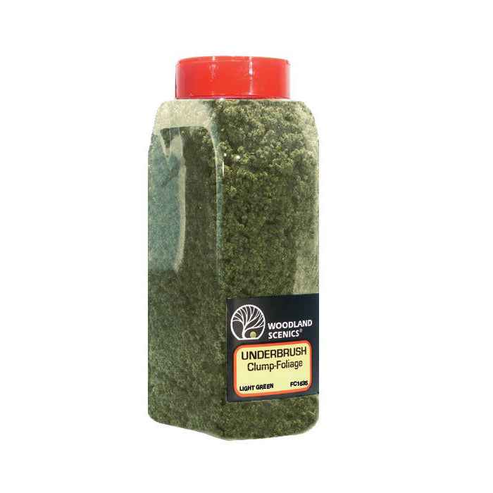 Woodland Scenics FC1635 Underbrush Light Green Shaker