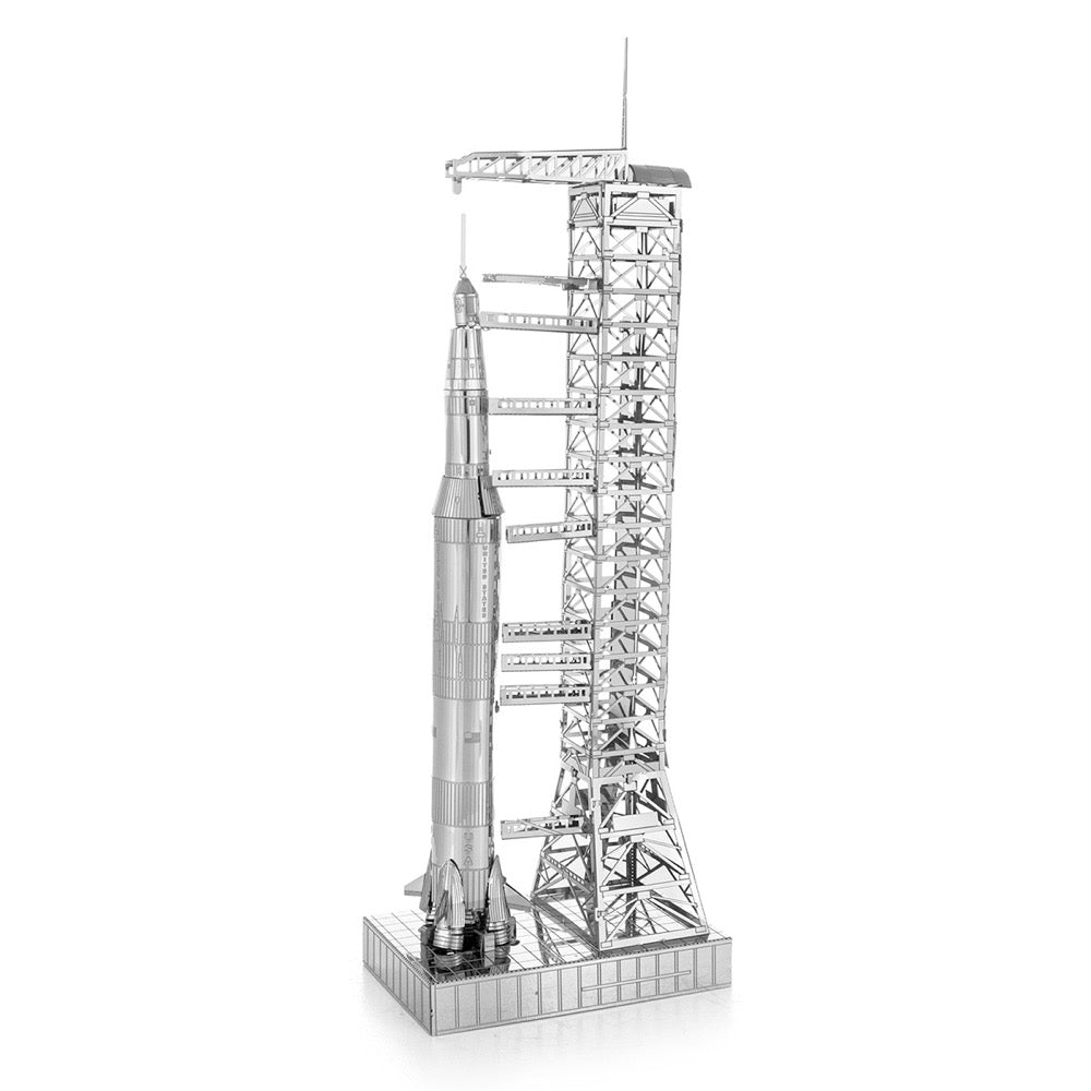 Metal Earth FCMM-AS Apollo Saturn V with Gantry
