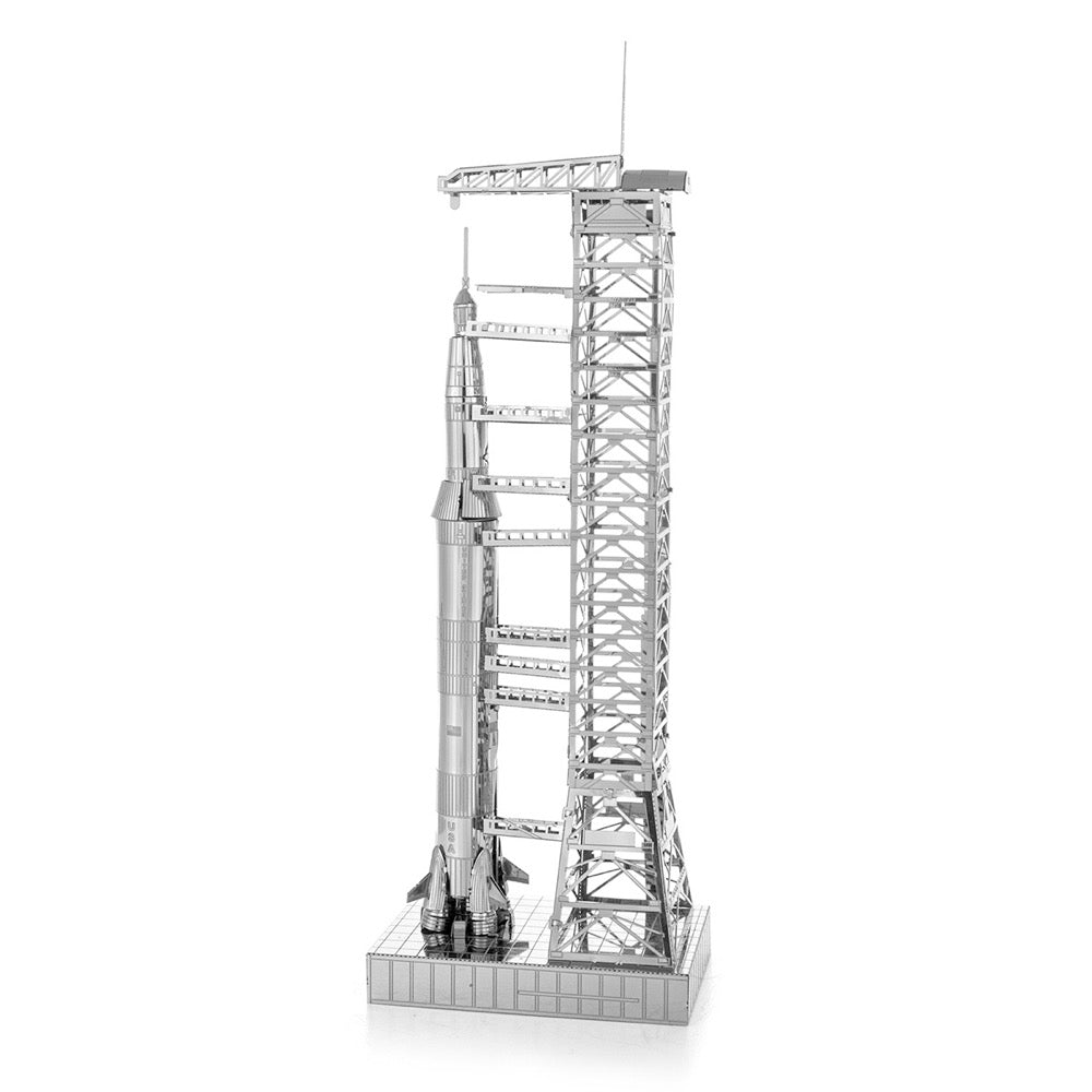 Metal Earth FCMM-AS Apollo Saturn V with Gantry