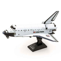 Metal Earth FCMM-SSC Space Shuttle Atlantis Coloured Version