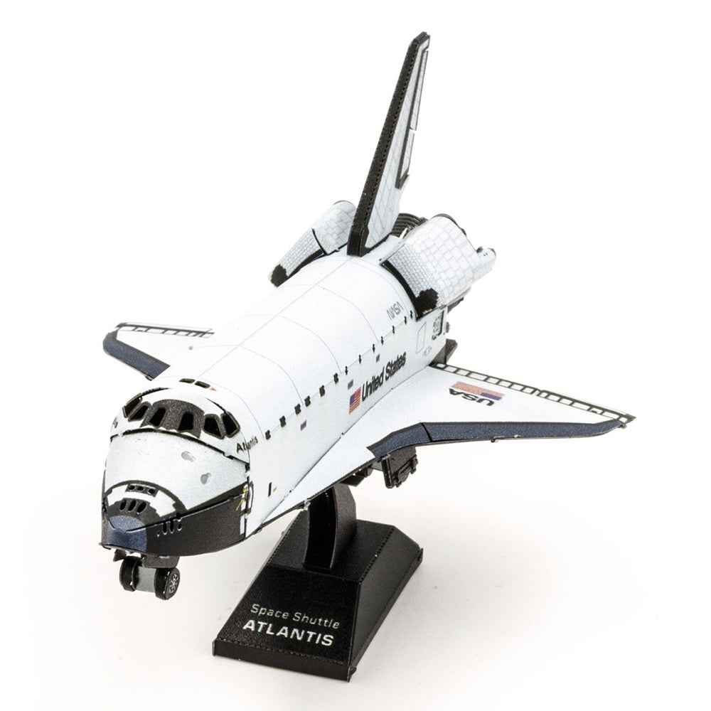 Metal Earth FCMM-SSC Space Shuttle Atlantis Coloured Version