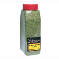 Woodland Scenics FL635 Medium Green Static Grass Flock Shaker | Metro Hobbies