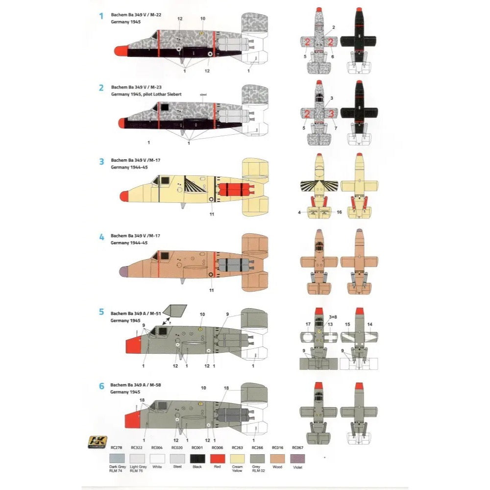 Fly Models 1/32 Bachem Ba 349 A/V Natter