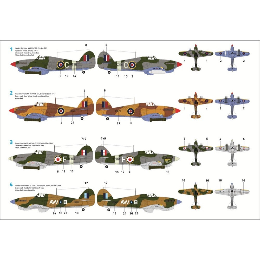 Fly Models 1/32 Hawker Hurricane Mk.IV / Mk.V