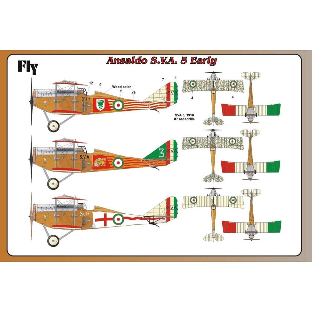 Fly Models 1/72 Ansaldo S.V.A. 5 Early