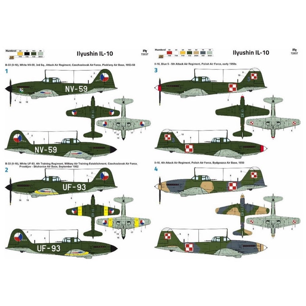 Fly Models 1/72 Ilyushin Il-10 Post-War Service
