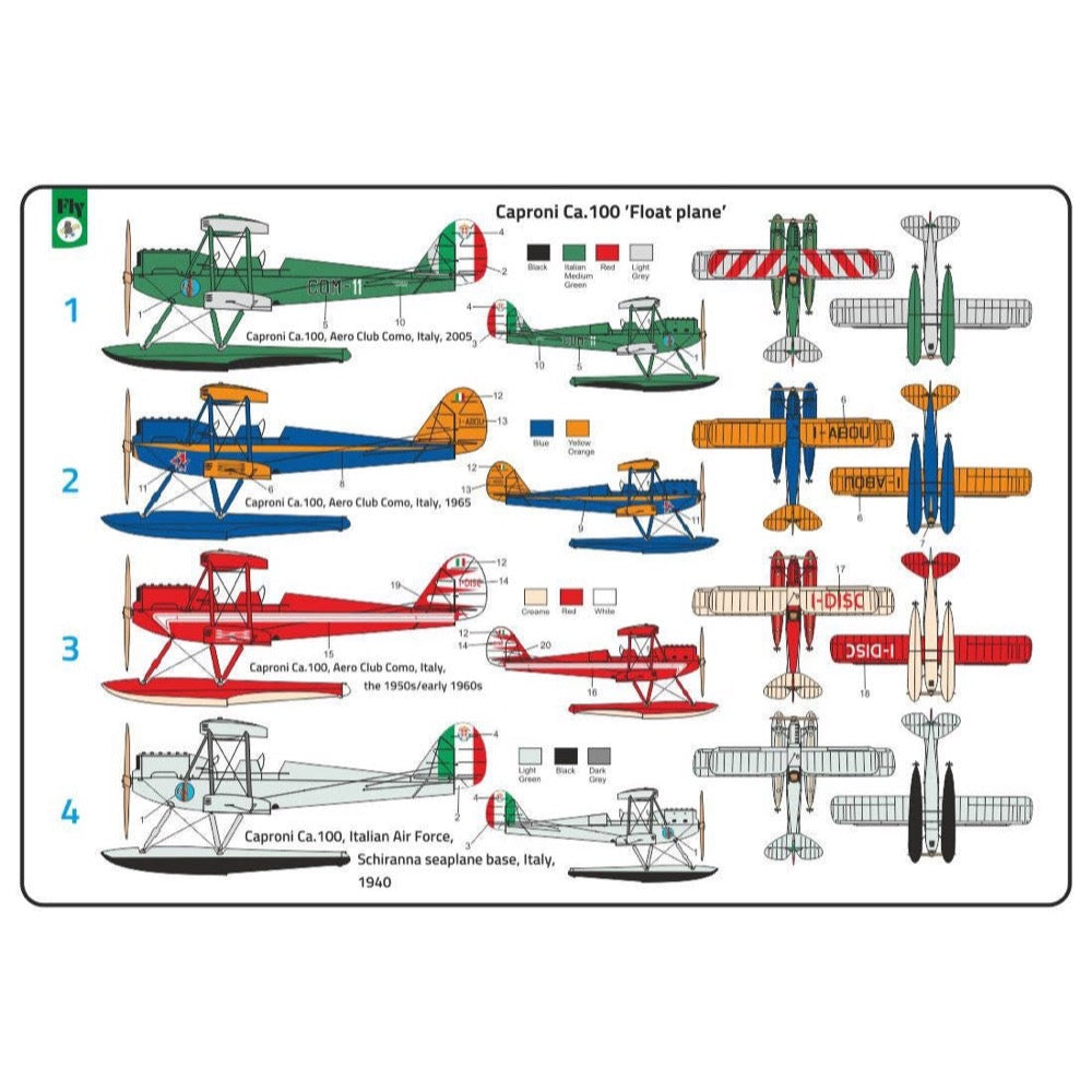 Fly Models 1/72 Caproni Ca.100 Floatplane