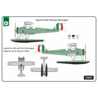 Fly Models 1/72 Caproni Ca.100 Float and Radial Engine