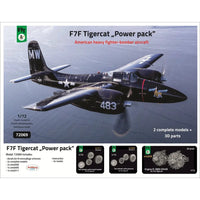 Fly Models 1/72 F7F Tigercat Power Pack 2-in-1