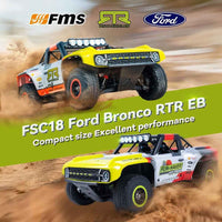 FMS 1/18 FSC18 Ford Bronco EB 2025 RTR Brushed Short Course Truck