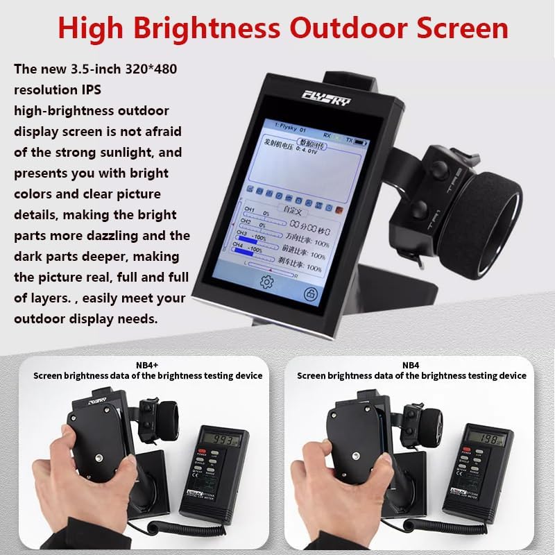 FlySky Noble NB4+ 2.4Ghz 4ch Radio Transmitter And Receiver