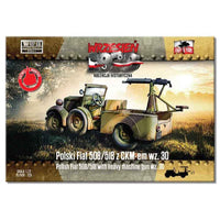 First to Fight 1/72 Polski Fiat 508/518 With Heavy Machine Gun wz.30