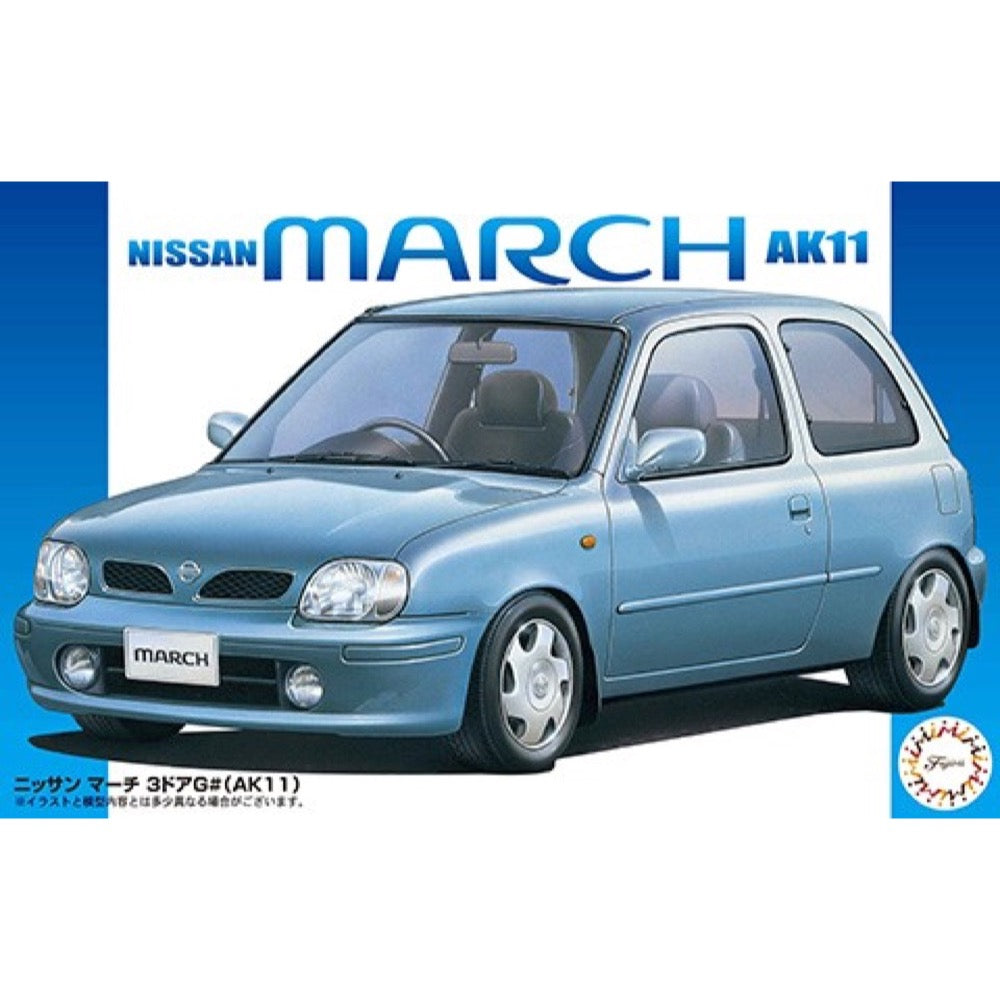 Fujimi 1/24 Nissan AK11 March GNo. Model Kit