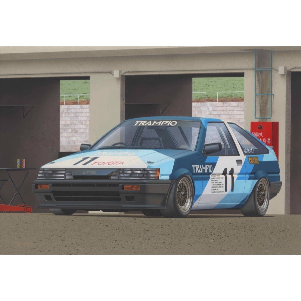 Fujimi 1/24 Trampio AE86 Levin `85 Plastic Model Kit