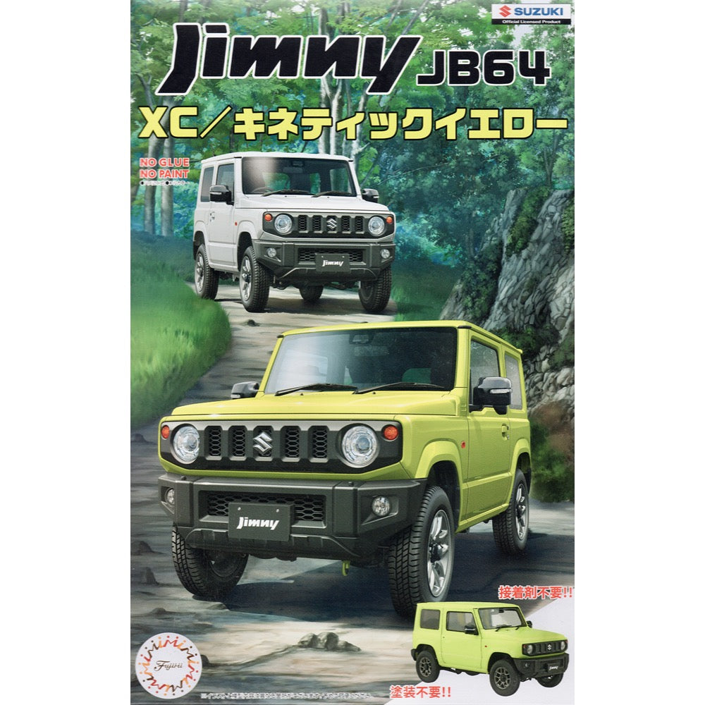Fujimi 1/24 Suzuki Jimny JB64 XC/Kinetic Yellow C-NX-17