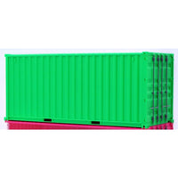 Fujimi 1/24 20ft Container (Green) Model Kit